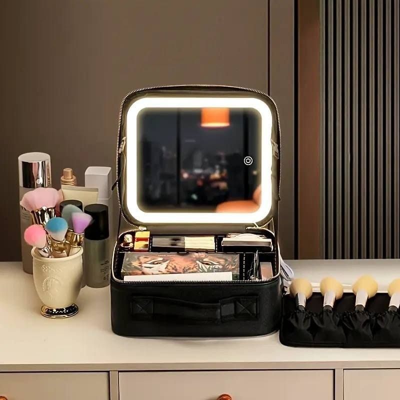 Mallette de maquillage lumineuse