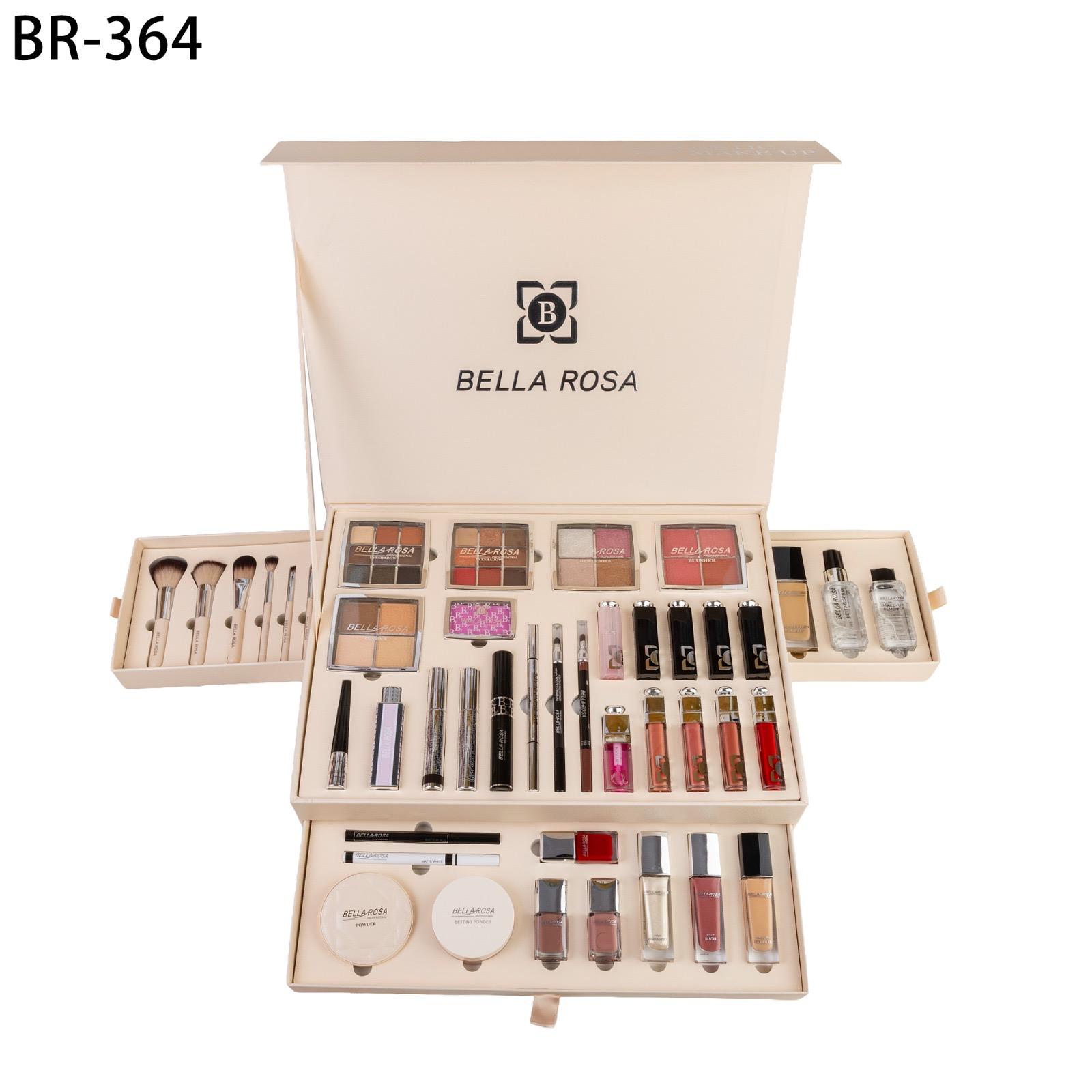 BELLA ROSA – Kit de Maquillage Professionnel BR-364