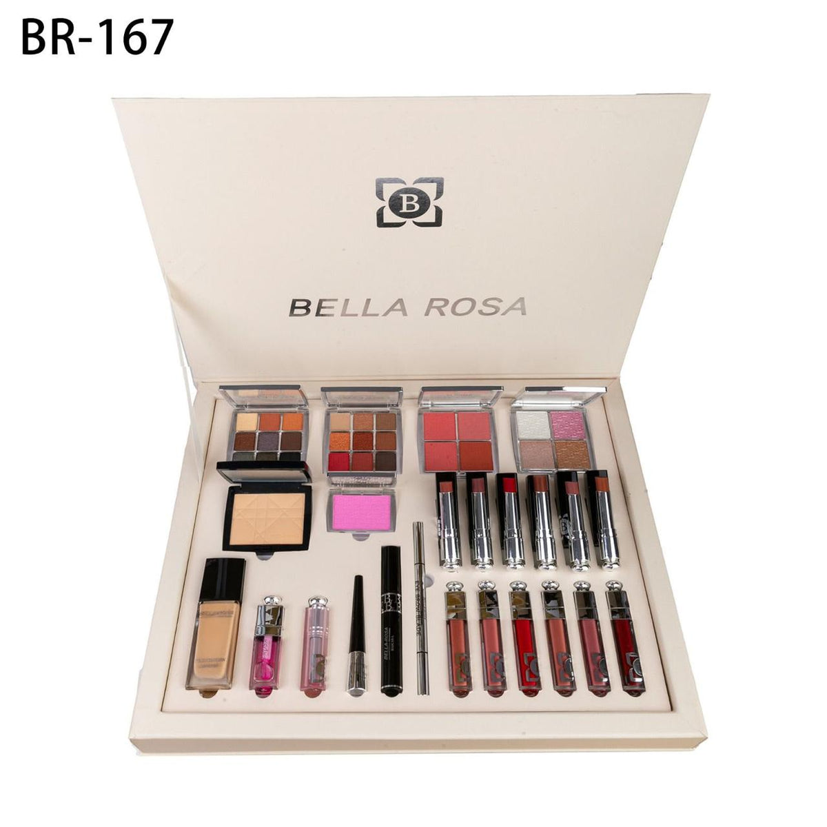 BELLA ROSA – Kit de Maquillage Professionnel BR-167