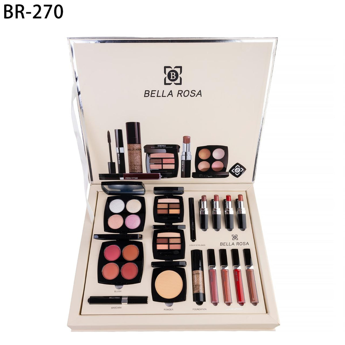 BELLA ROSA – Kit de Maquillage Professionnel BR-270