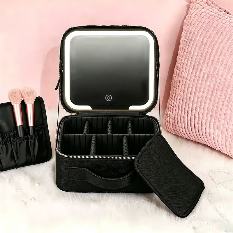 Mallette de maquillage lumineuse